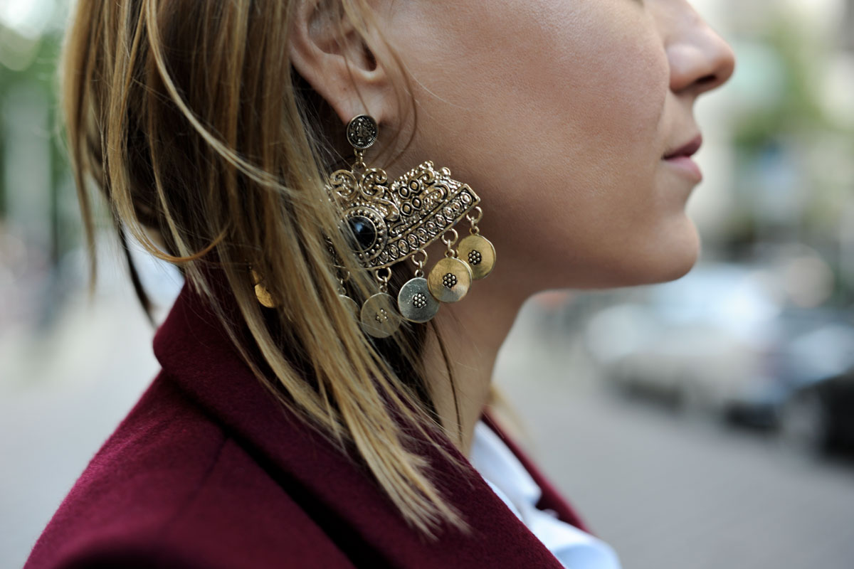 Boho earrings, statement ohrringe