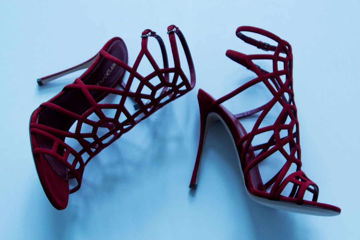 gianvitto rossi, lace up
